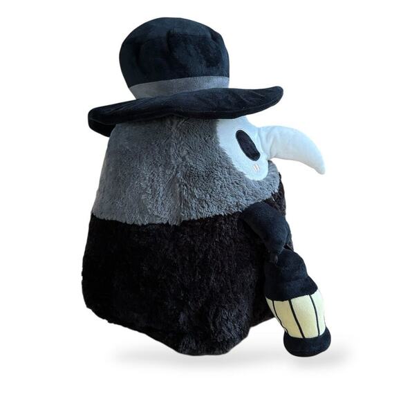 Squishable Plague Doctor 18” Mask Hat Plush Figure Black Spooky Goth lantern - Picture 4 of 13